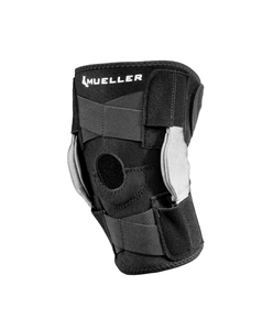 Self-Adjusting™ Hinged <em class="search-results-highlight">Knee</em> Brace, Unisex, One Size Fits Most- Black/Grey