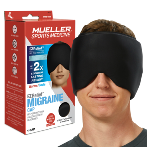 Mueller® EZ Relief™ Migraine Cap, Unisex, One Size Fits Most - <em class="search-results-highlight">Black</em>