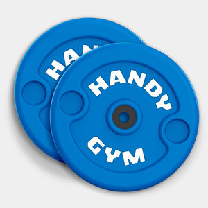 Handy Gym Blue Inertial Disc - PAIR
